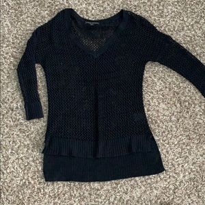 Fishnet skull sweater.